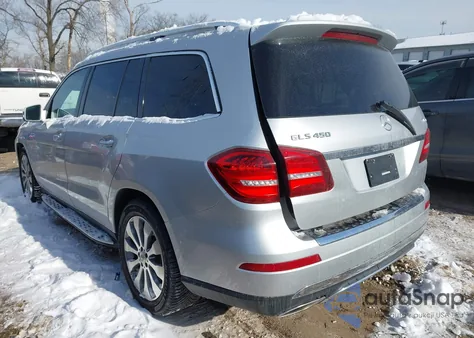 2017 Mercedes-Benz Gls 450 4Matic из США, поврежденный, VIN 4JGDF6EE5HA921526